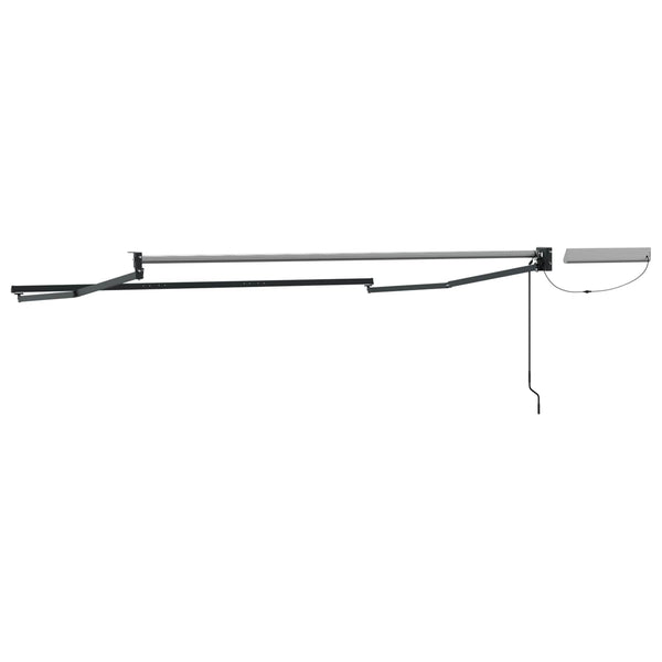 Elektrischer Markisenrahmen Anthrazit 3,5x2,5m