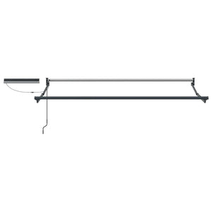 Elektrischer Markisenrahmen Anthrazit 3,5x2,5m