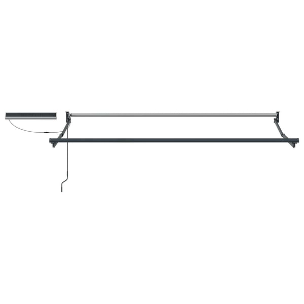 Elektrischer Markisenrahmen Anthrazit 3,5x2,5m