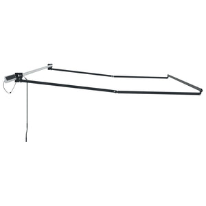 Elektrischer Markisenrahmen Anthrazit 4,5x3m