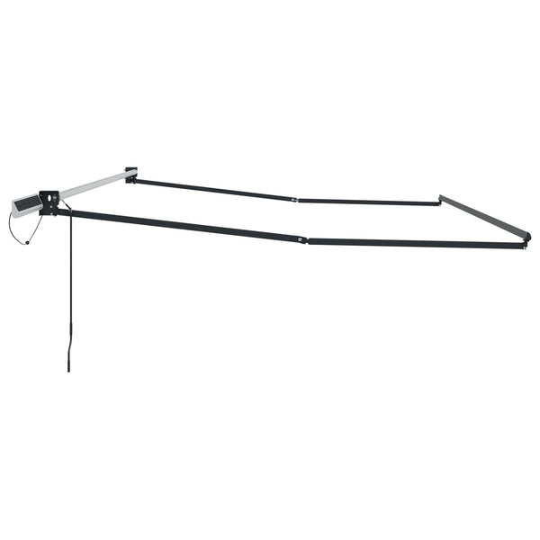 Elektrischer Markisenrahmen Anthrazit 4,5x3m