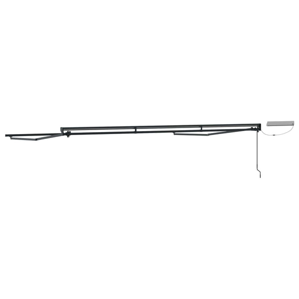 Elektrischer Markisenrahmen Anthrazit 4x3,5 m