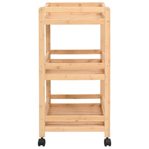 Küchenwagen Bambus Natur 46x38x76cm
