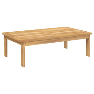 Graues 4-teiliges Akazienholz Sofa-Set mit Kissen