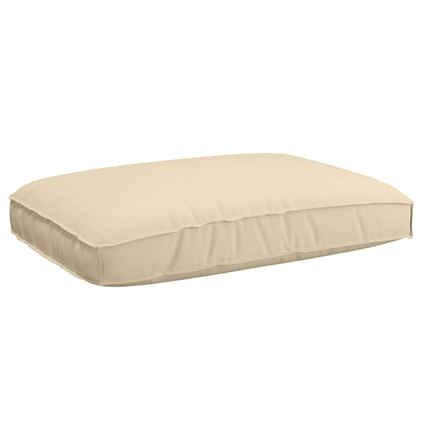 Beige Akazie Sofa Set mit Kissen, 5-teilig