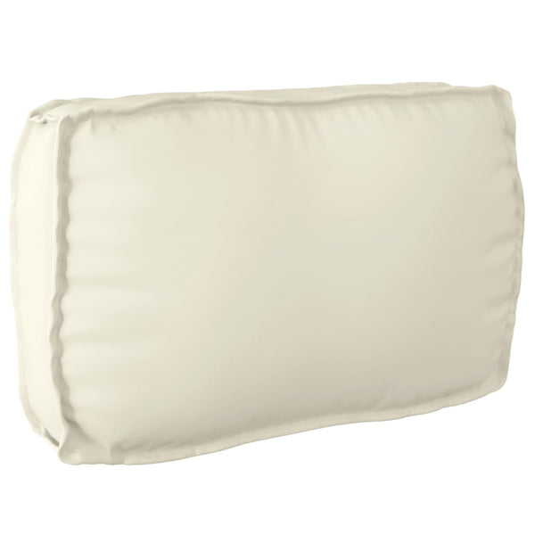 Akazie Sofa Set Creme mit Kissen