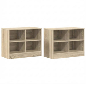 Bettschrank Sonoma-Eiche, 2er-Set