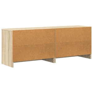 Bettschrank Sonoma-Eiche, 2er-Set