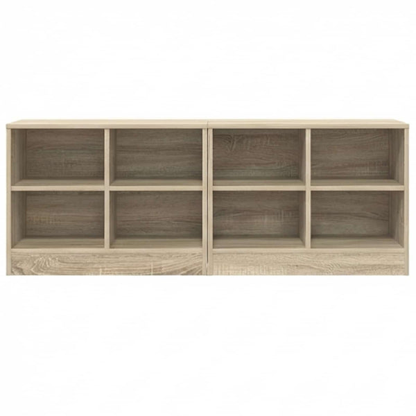 Bettschrank Sonoma-Eiche, 2er-Set