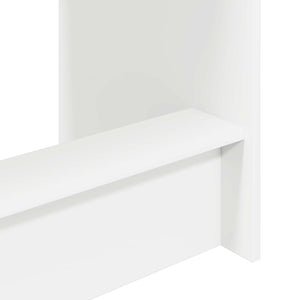 Bett Schreibtisch Weiß 100x45cm