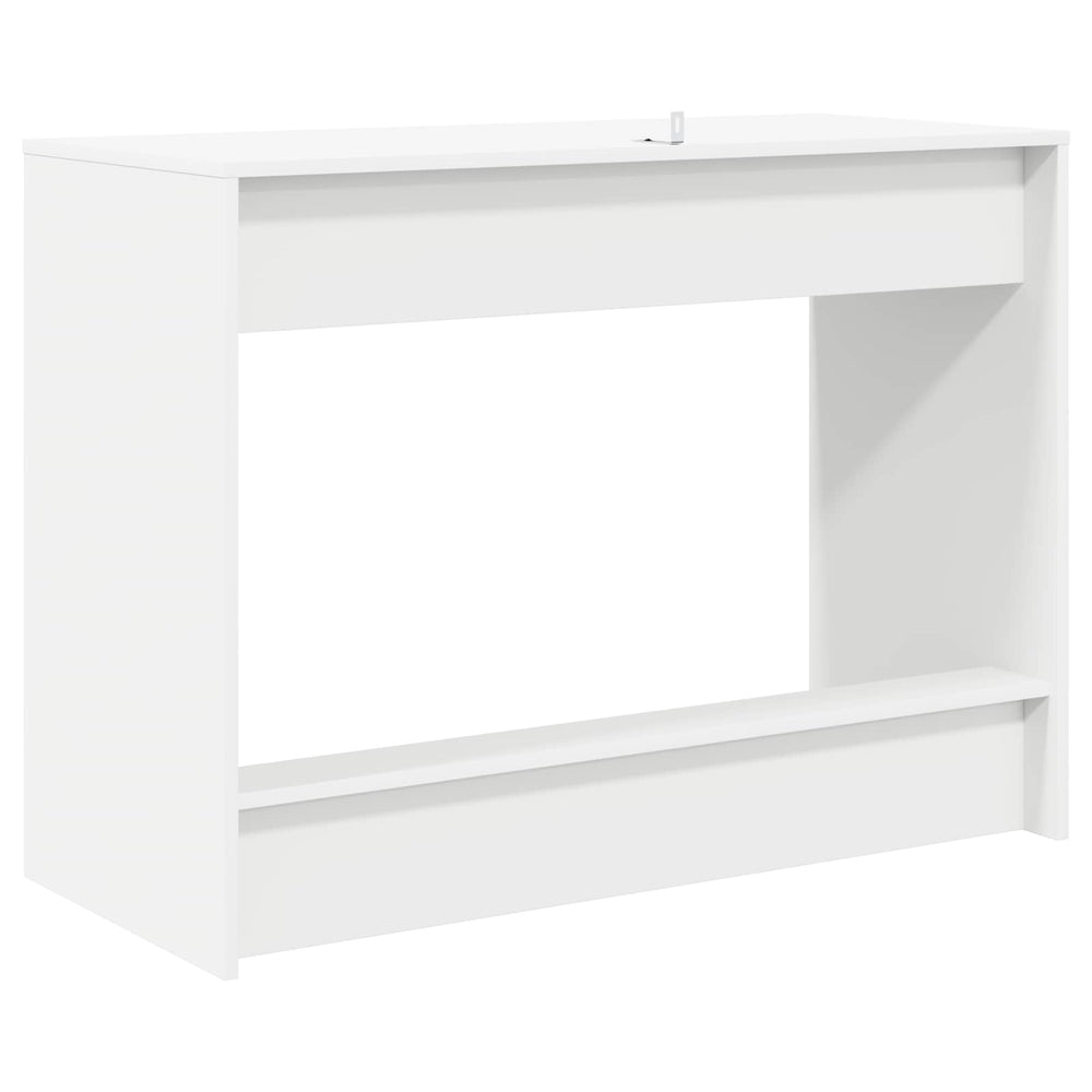 Bett Schreibtisch Weiß 100x45cm