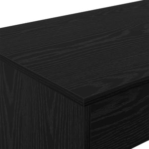 Bett Schreibtisch Schwarz Eichenoptik 100 cm