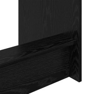 Bett Schreibtisch Schwarz Eichenoptik 100 cm
