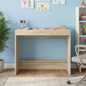 Bett Schreibtisch Sonoma-Eiche 100 cm