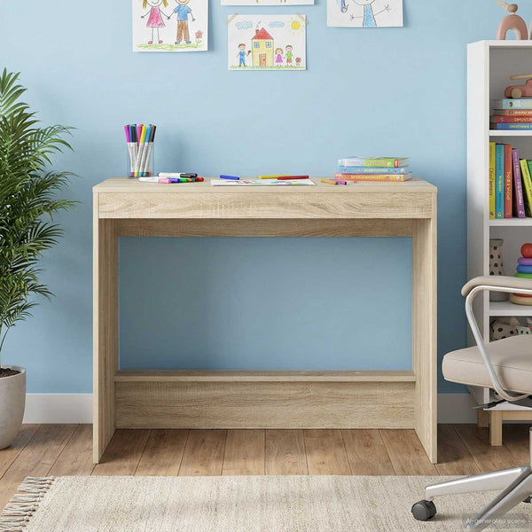 Bett Schreibtisch Sonoma-Eiche 100 cm