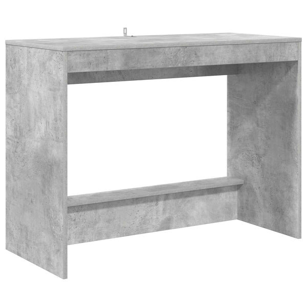 Bettschreibtisch Beton Grau 100 cm