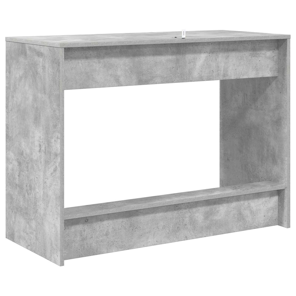 Bettschreibtisch Beton Grau 100 cm