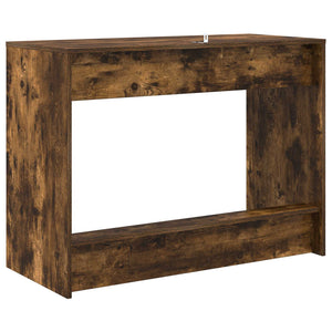 Bett Schreibtisch Geräucherte Eiche 100cm