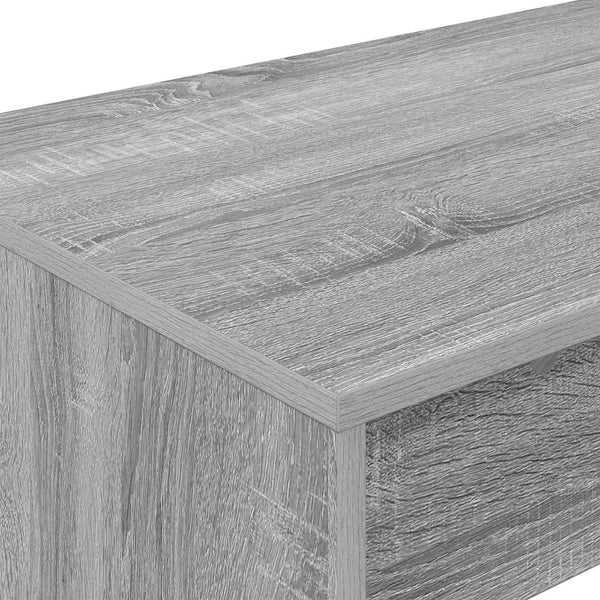Bett Schreibtisch Graues Sonoma 100x45x75 cm