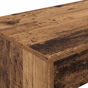 Bett Schreibtisch Altholz 100x45 cm