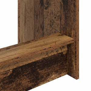 Bett Schreibtisch Altholz 100x45 cm