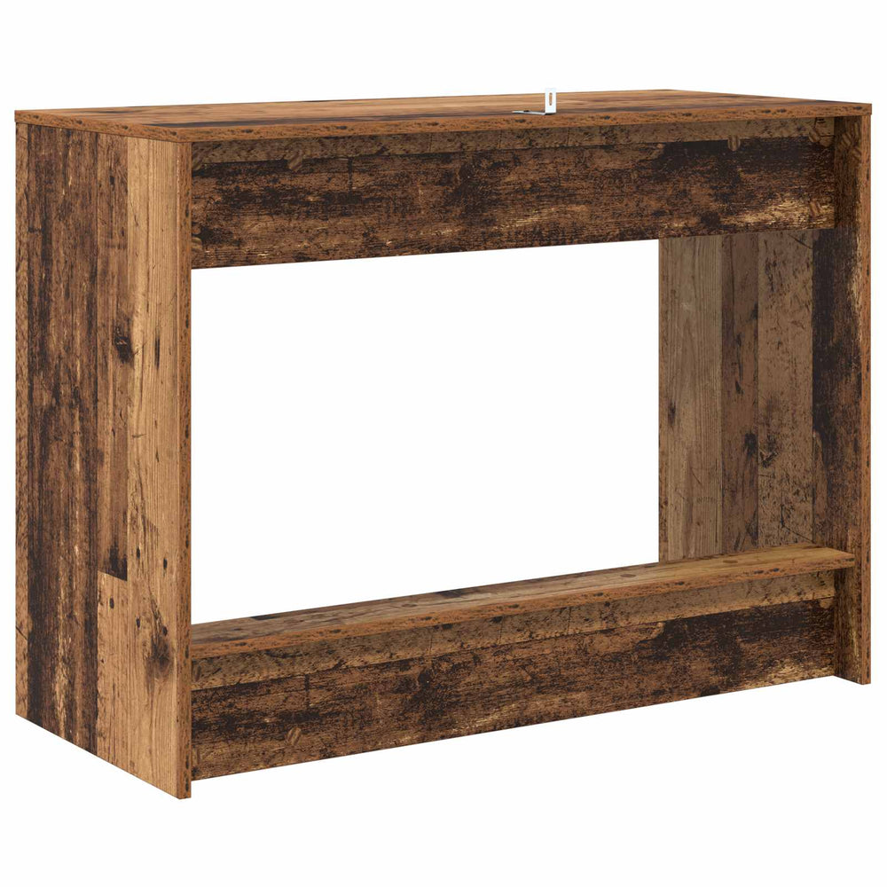 Bett Schreibtisch Altholz 100x45 cm