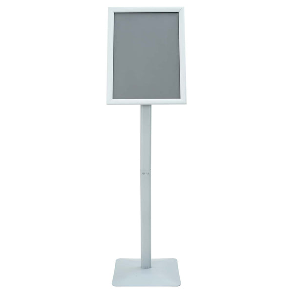 vidaXL Porte-affiches avec support Argent 32,5 x 27 x 126 cm en fonte