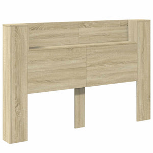 Kopfteil Schrank Sonoma mit LED 160cm