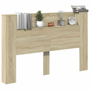 Kopfteil Schrank Sonoma mit LED 160cm