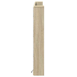 Kopfteil Schrank Sonoma mit LED 160cm