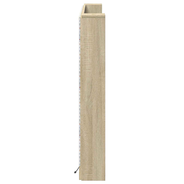 Kopfteil Schrank Sonoma mit LED 160cm