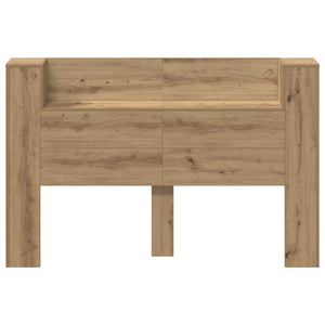 Kopfteil-Schrank mit LED Artisan-Eiche 160cm