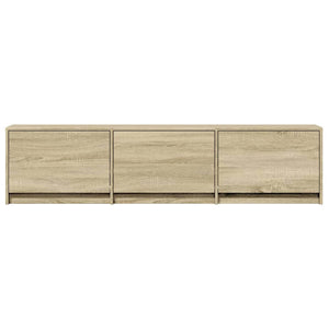 TV-Schrank Sonoma mit LED, 165 cm