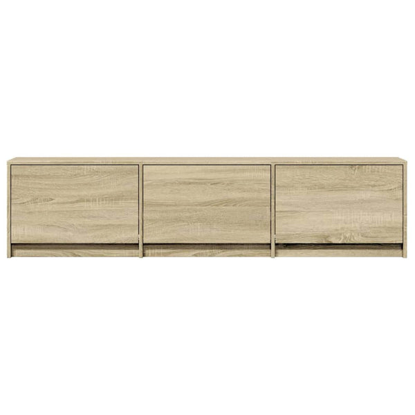 TV-Schrank Sonoma mit LED, 165 cm