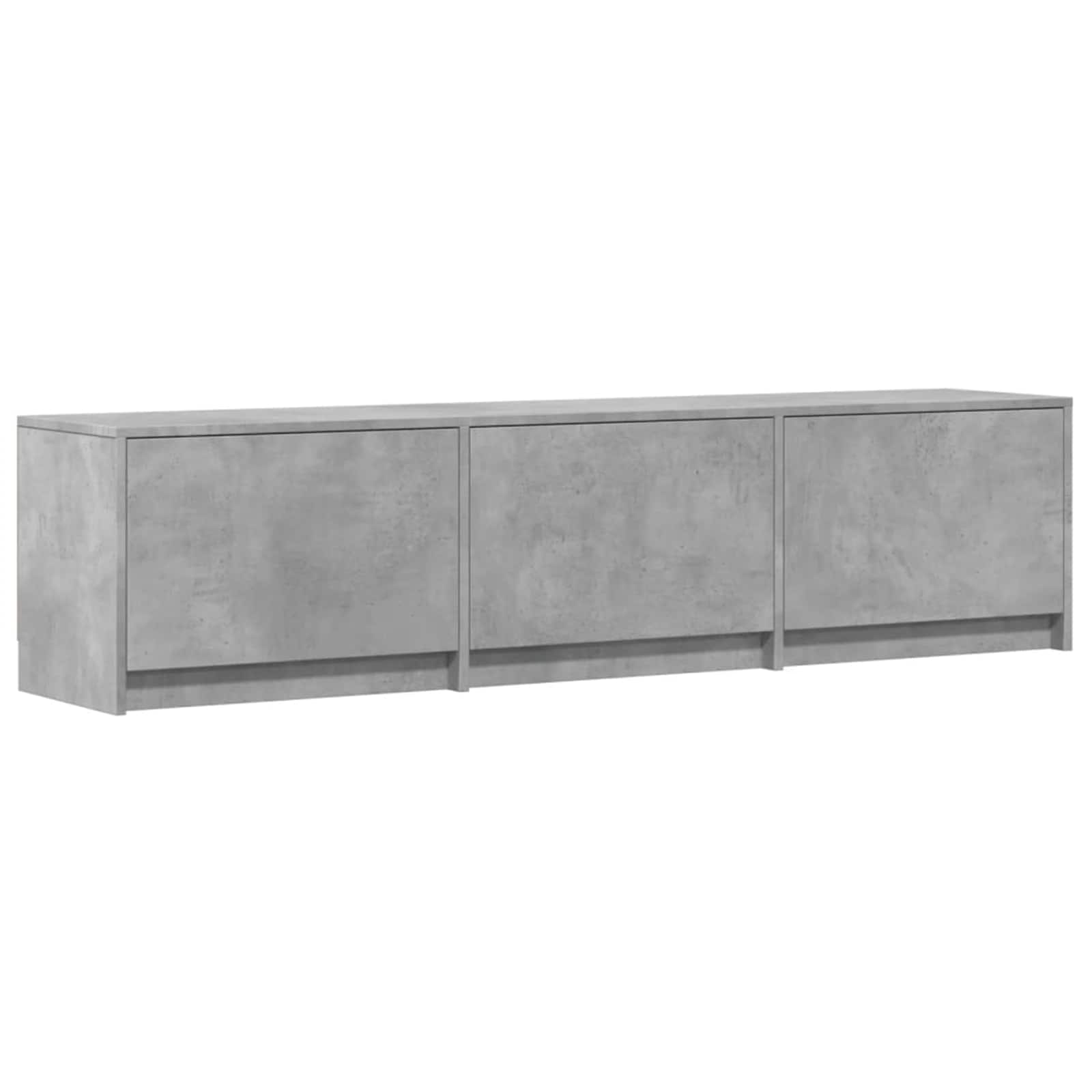 TV-Schrank mit LED Betonoptik 165cm