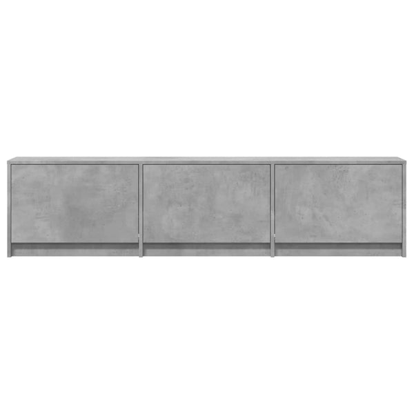 TV-Schrank mit LED Betonoptik 165cm