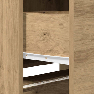 TV-Schrank Artisan Eiche mit LED 165cm