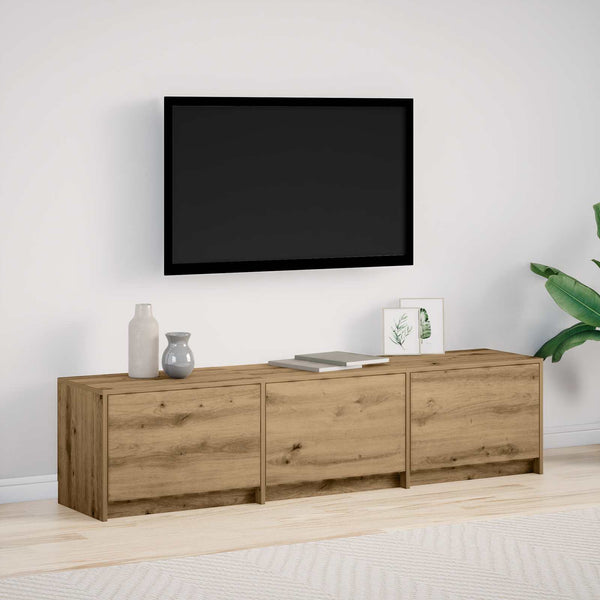 TV-Schrank Artisan Eiche mit LED 165cm
