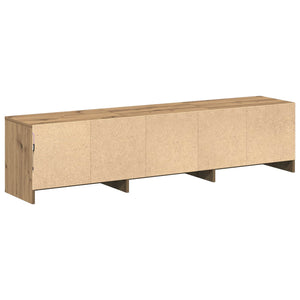 TV-Schrank Artisan Eiche mit LED 165cm