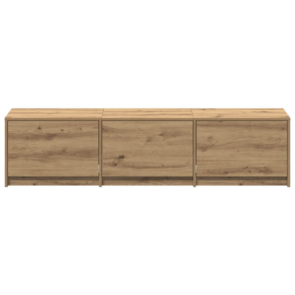 TV-Schrank Artisan Eiche mit LED 165cm