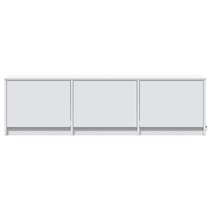 TV-Schrank Weiß mit LED 140cm