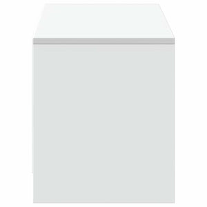 TV-Schrank Weiß mit LED 140cm