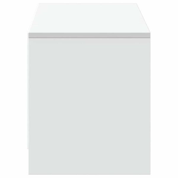 TV-Schrank Weiß mit LED 140cm