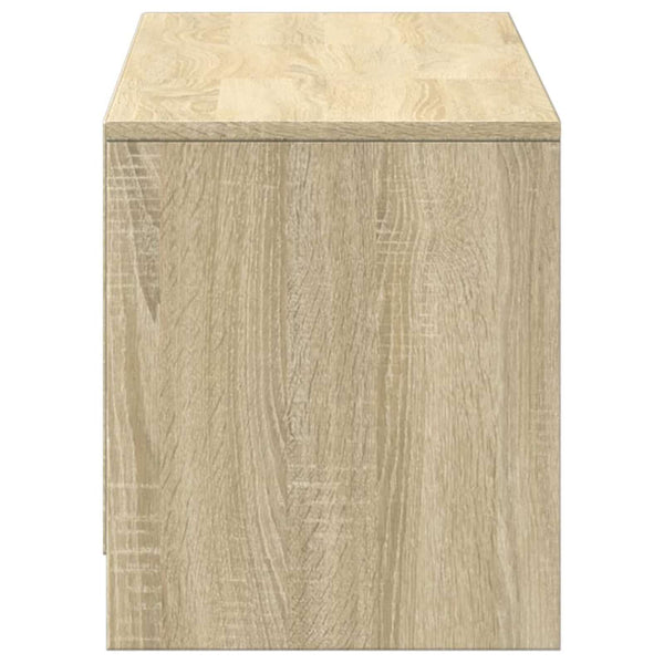 TV-Schrank mit LED Sonoma, 140 cm