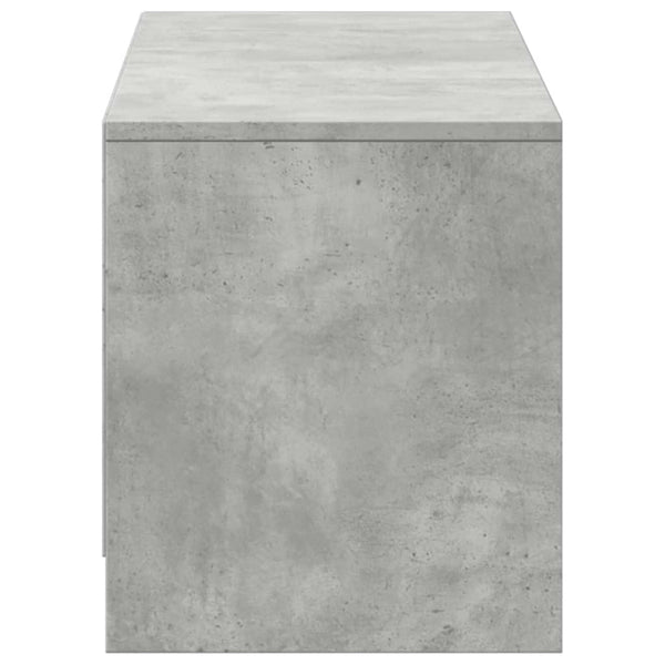 TV-Schrank mit LED Betonoptik 140cm
