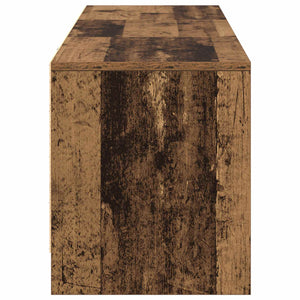 TV-Schrank mit LED Altholz, 140 cm