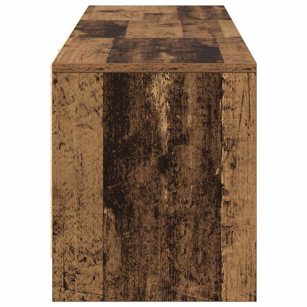 TV-Schrank mit LED Altholz, 140 cm