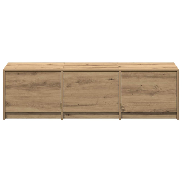 TV-Schrank Artisan Eiche mit LED 140cm