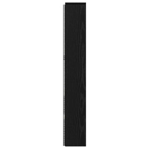Kopfteil mit LED Schwarze Eiche 140 cm