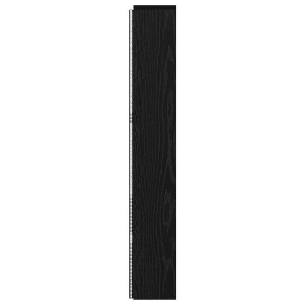 Kopfteil mit LED Schwarze Eiche 140 cm